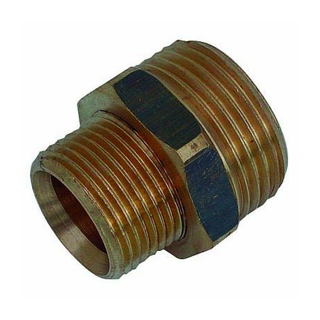 NIPPLO RIDOTTO OTTONE GIALLO 1/2"X3/8"