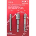 ADATTATORE PER AVVITATORE KRINO SET DA 3 PZ ATT. 1/4" - 1/2"- 3/8"