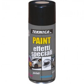 PAINT SPRAY EFFETTI SPECIALI TEKNICA - COLORE NERO METALLIZZATO