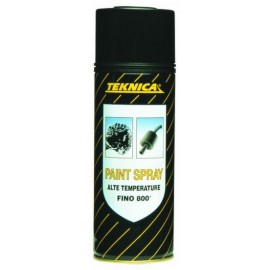 PAINT SPRAY ALTE TEMPERATURE FINO A 800° TEKNICA - COLORE ALLUMINO OPACO