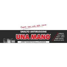 SMALTO UNAMANO NERO OPACO LT 0,375